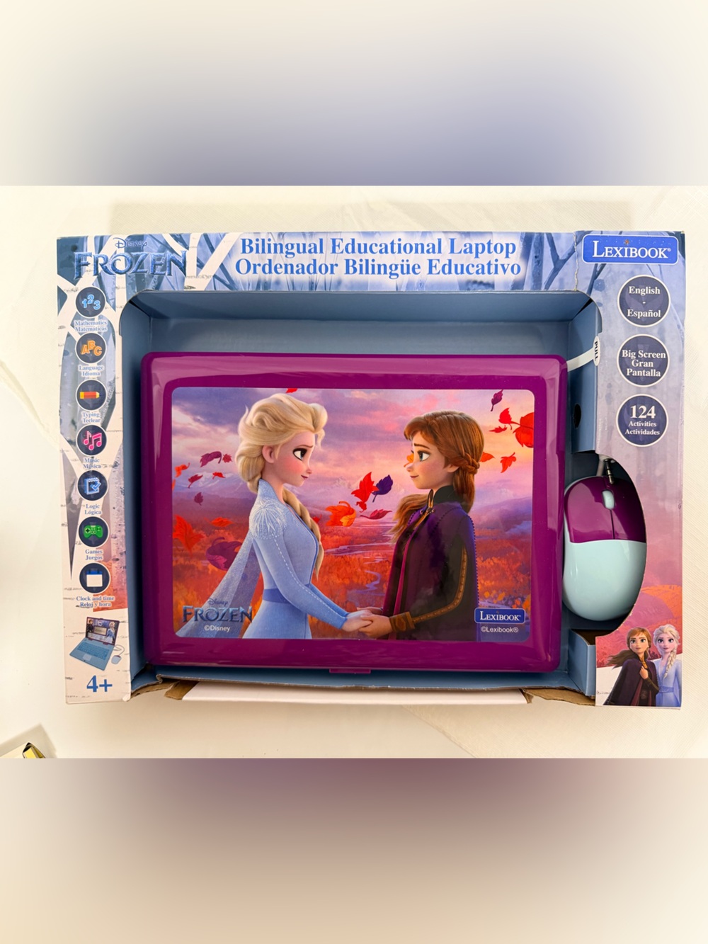 Frozen Bilingual Educational Laptop for Kids - Purple